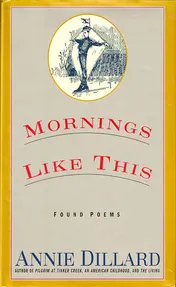 Omslag van Mornings Like This Found Poems