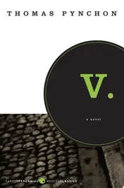 Omslag van V.