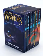 Omslag van Warriors: The New Prophecy Box Set: Volumes 1 to 6 The Complete Second Series