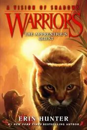 Omslag van Warriors: A Vision of Shadows #1: The Apprentice's Quest