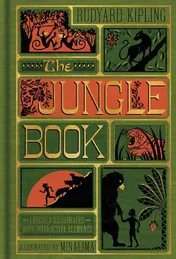 Omslag van The Jungle Book (Illustrated with Interactive Elements)