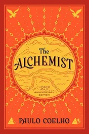 Omslag van The Alchemist 25th Anniversary Edition
