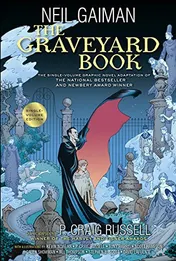 Omslag van The Graveyard Book Graphic Novel Single Volume