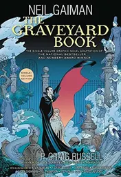 Omslag van The Graveyard Book Graphic Novel Single Volume