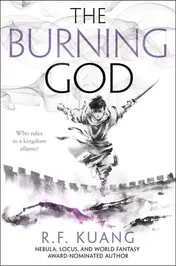 Omslag van The Burning God
