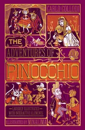 Omslag van The Adventures of Pinocchio (MinaLima Edition) (Ilustrated with Interactive Elements)
