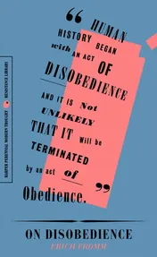 Omslag van On Disobedience Why Freedom Means Saying "No" to Power