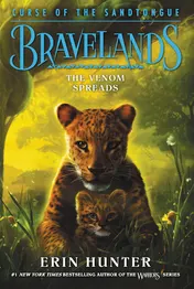 Omslag van Bravelands: Curse of the Sandtongue #2: the Venom Spreads