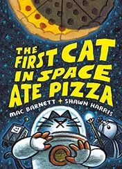 Omslag van The First Cat in Space Ate Pizza
