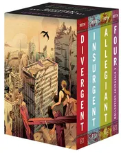 Omslag van Divergent Anniversary 4-Book Box Set Divergent, Insurgent, Allegiant, Four