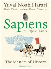 Omslag van Sapiens A Graphic History. The birth of humankind. Volume one