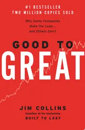 Omslag van Good to Great Why Some Companies Make the Leap...And Others Don't