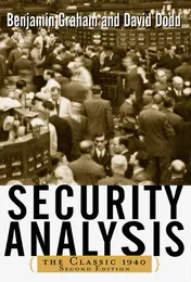 Omslag van Security Analysis: The Classic 1940 Edition