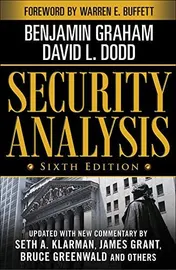 Omslag van Security Analysis: Sixth Edition, Foreword by Warren Buffett