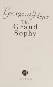 Omslag van The Grand Sophy