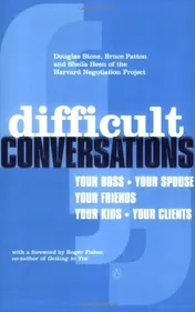 Omslag van Difficult Conversations How to Discuss what Matters Most