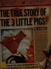 Omslag van The True Story of the 3 Little Pigs