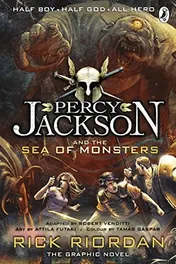 Omslag van Percy Jackson and the Sea of Monsters The Graphic Novel