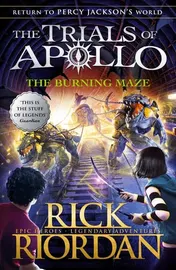 Omslag van The Burning Maze (the Trials of Apollo Book 3)