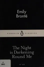 Omslag van The Night is Darkening Round Me