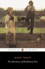 Omslag van Penguin Classics Adventures of Huckleberry Finn