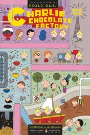 Omslag van Charlie and the Chocolate Factory (Penguin Classics Deluxe Edition)