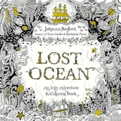 Omslag van Lost Ocean An Inky Adventure and Coloring Book for Adults