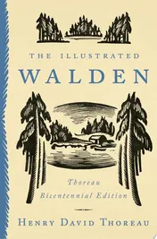 Omslag van The Illustrated Walden Thoreau Bicentennial Edition