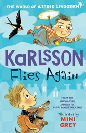 Omslag van Karlsson Flies Again