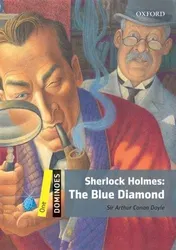 Omslag van Sherlock Holmes The blue diamond