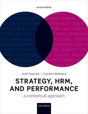 Omslag van Strategy, HRM, and Performance A Contextual Approach