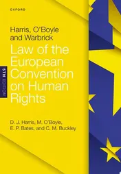 Omslag van Law of the European Convention on Human Rights