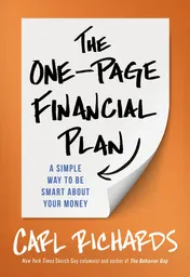 Omslag van The One-page Financial Plan A Simple Way to be Smart about Your Money