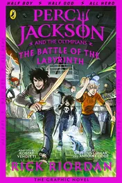 Omslag van The Battle of the Labyrinth The Graphic Novel
