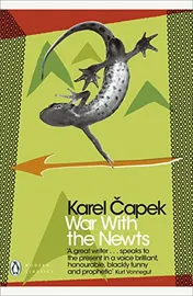 Omslag van War with the Newts