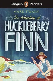 Omslag van The Adventures of Huckleberry Finn