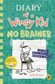 Omslag van Diary of a Wimpy Kid: No Brainer (Book 18)