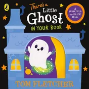 Omslag van Puffin Theres a Little Ghost in Your Book.