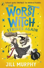 Omslag van The Worst Witch Strikes Again
