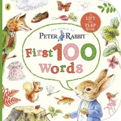Omslag van Peter Rabbit Peter's First 100 Words