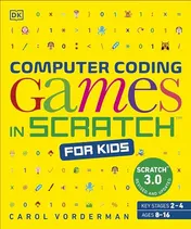 Omslag van Computer Coding Games in Scratch for Kids