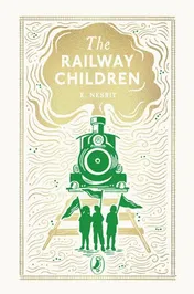 Omslag van Puffin Classics The Railway Children (Puffin Clothbound Classics).