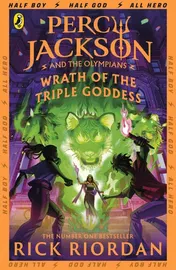Omslag van Percy Jackson and the Olympians: Wrath of the Triple Goddess