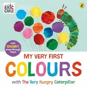 Omslag van My Very First Colours with the Very Hungry Caterpillar: A Lift-The-Flap Book