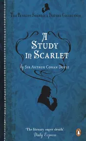 Omslag van A Study in Scarlet