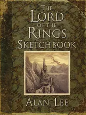 Omslag van The Lord of the Rings Sketchbook