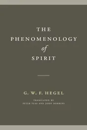 Omslag van The Phenomenology of Spirit