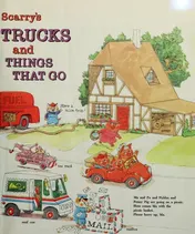 Omslag van Richard Scarry's Cars and Trucks and Things That Go