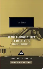 Omslag van We Tell Ourselves Stories in Order to Live Collected Nonfiction; Introduction by John Leonard