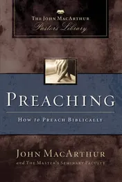 Omslag van Preaching How to Preach Biblically